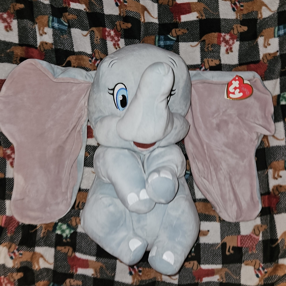 Ty Dumbo Elephant Plush - 17in